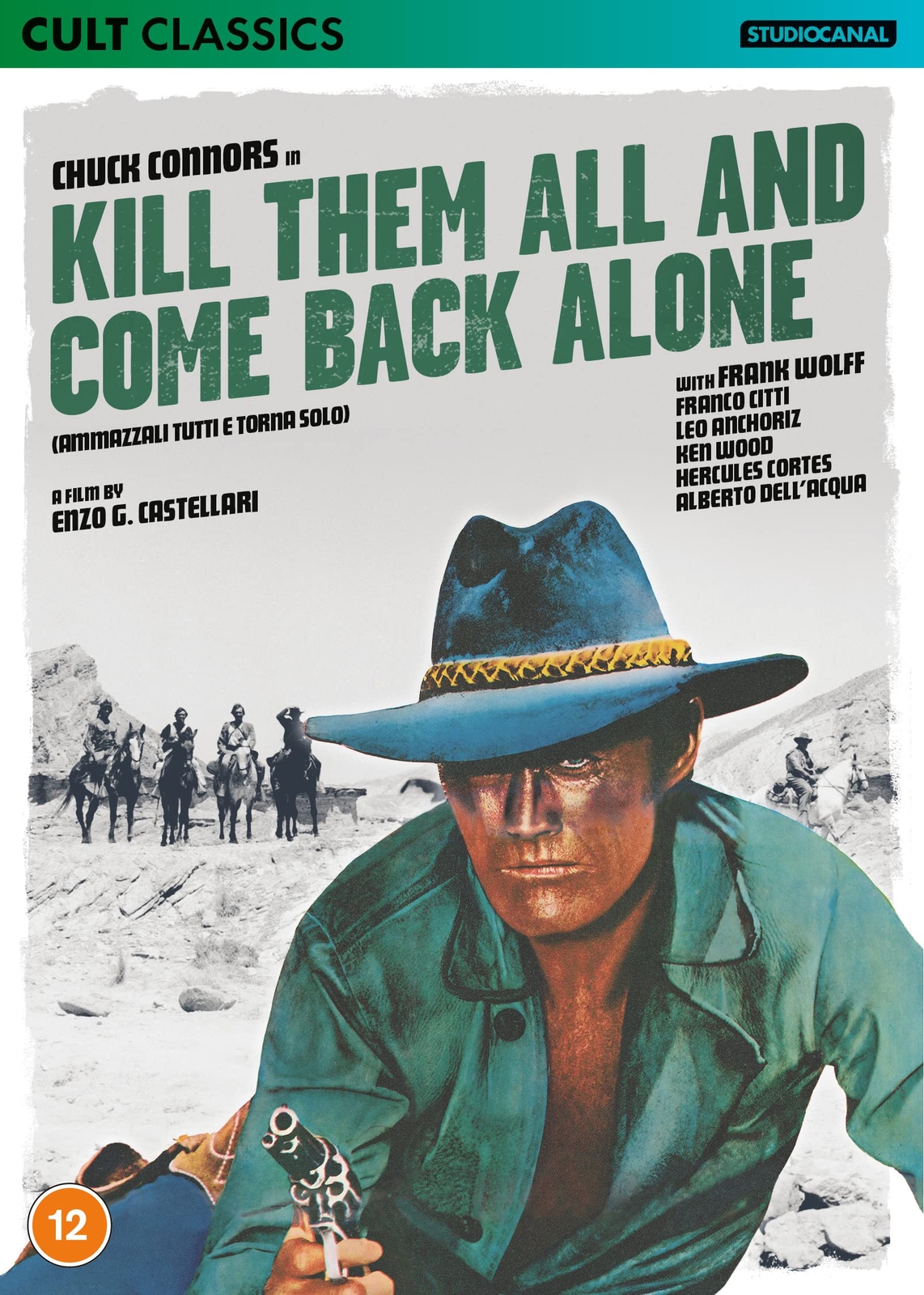 Kill Them All and Come Back Alone (DVD) Chuck Connors Frank Wolff Franco Citti