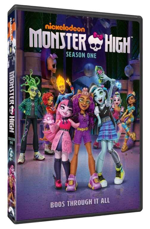 Monster High (2022): Season One (DVD) Gabrielle Nevaeh Iris Menas Courtney Lin