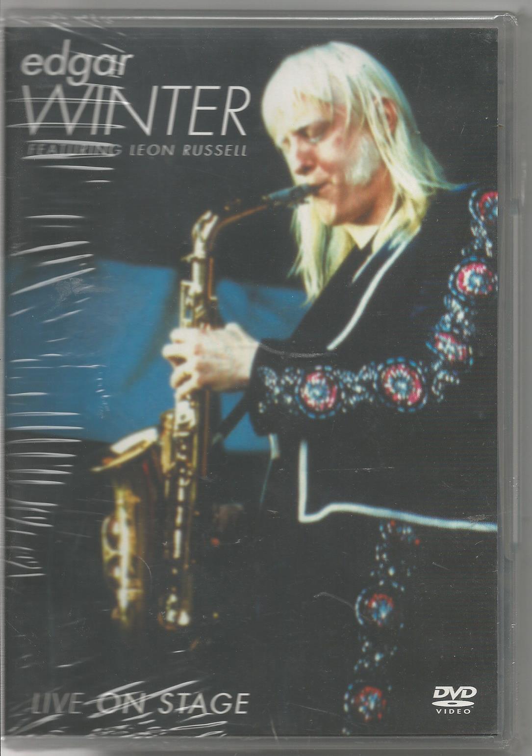 Edgar Winter And Leon Russell. Live On Stage (2007) DVD SIGILLATO SEALED