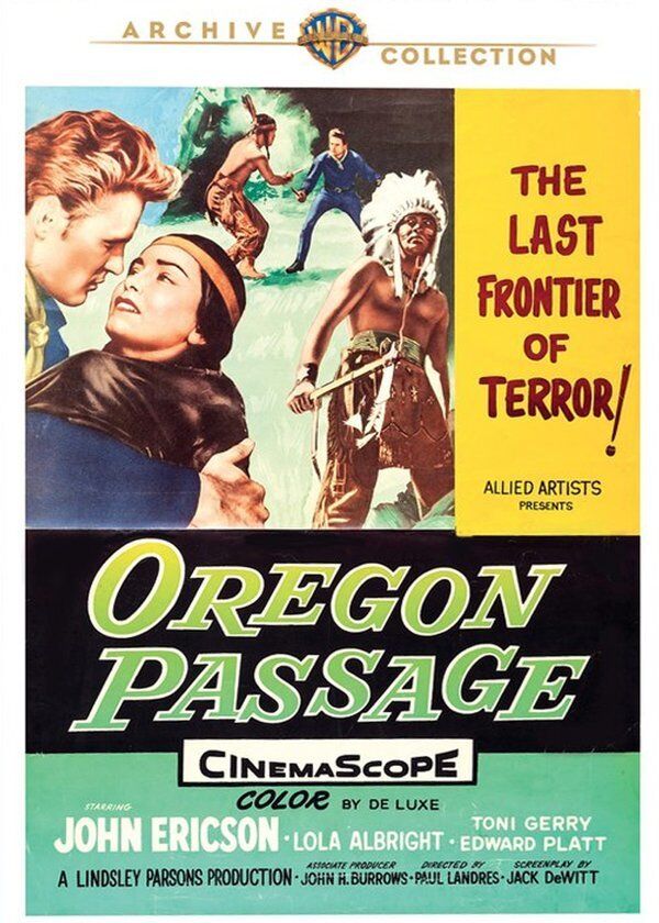 Oregon Passaggio DVD (1958) - John Ericson, Edward Platt, Paul Landres