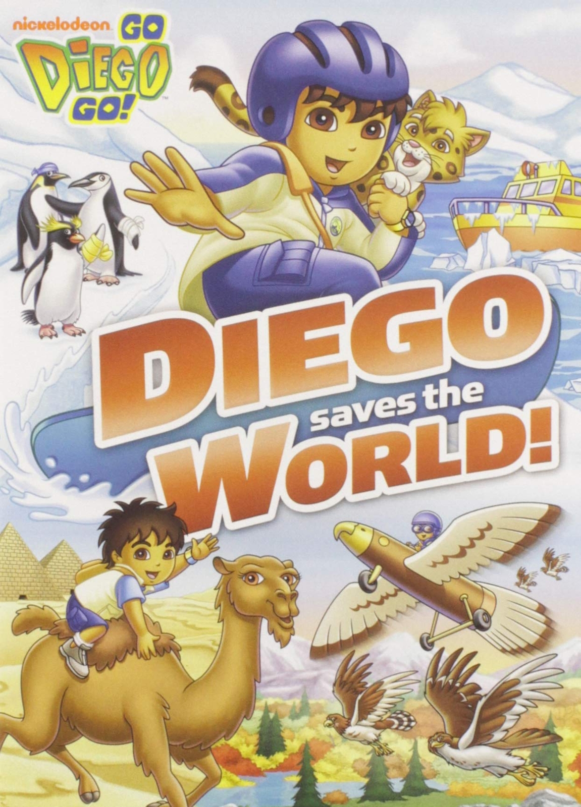 Go, Diego, Go!: Diego Saves the World (DVD) Keeler Sandhaus Rosie Perez Family