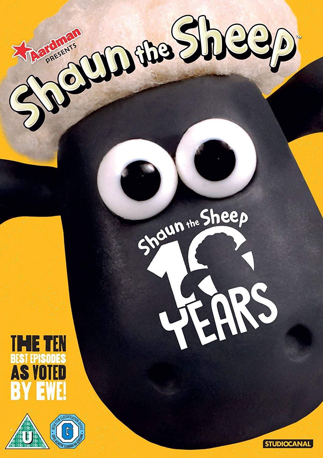 Shaun the Sheep - Best of 10 Years (DVD)