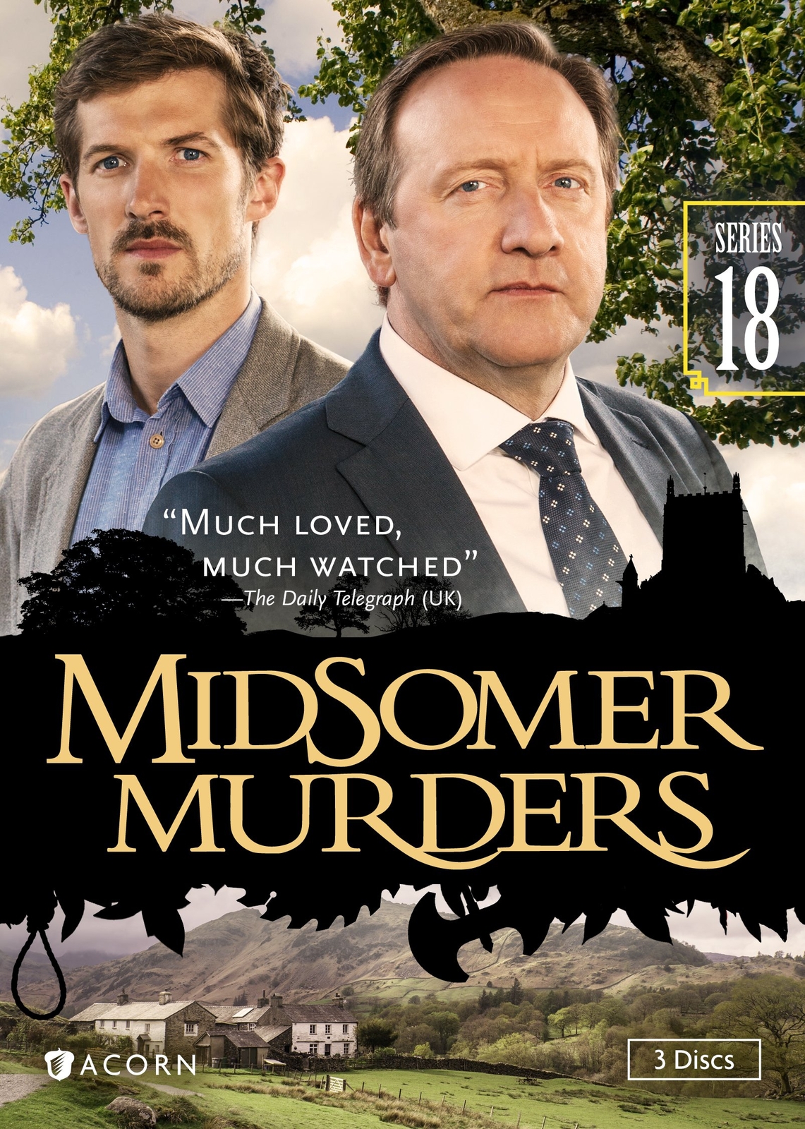 Midsomer Murders, Series 18 (DVD) Neil Dudgeon Gwilyn Lee