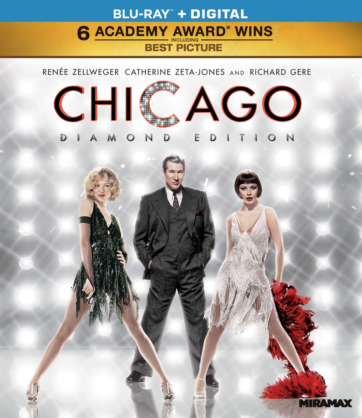 Chicago (Blu-ray + Digital) (Blu-ray) John C. Reilly Queen Latifah Richard Gere
