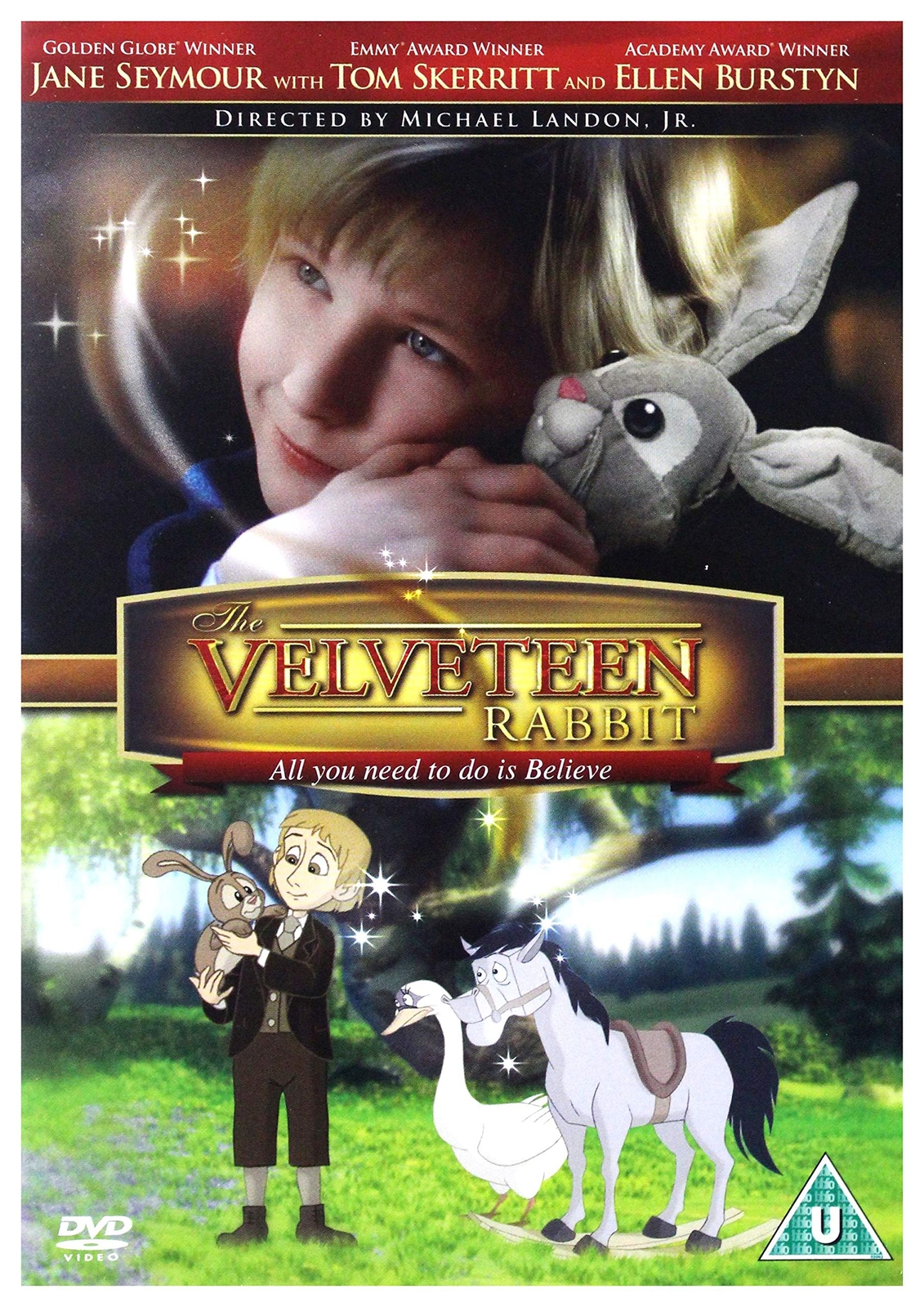 Velveteen Rabbit (DVD) Jane Seymour Tom Skerritt Ellen Burstyn