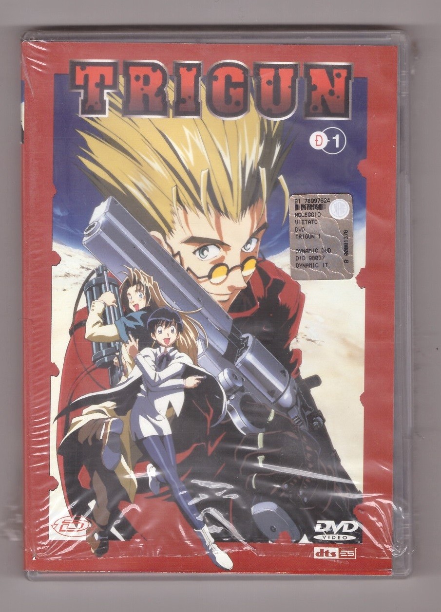TRIGUN D1 dynamic DVD NUOVO SIGILLATO