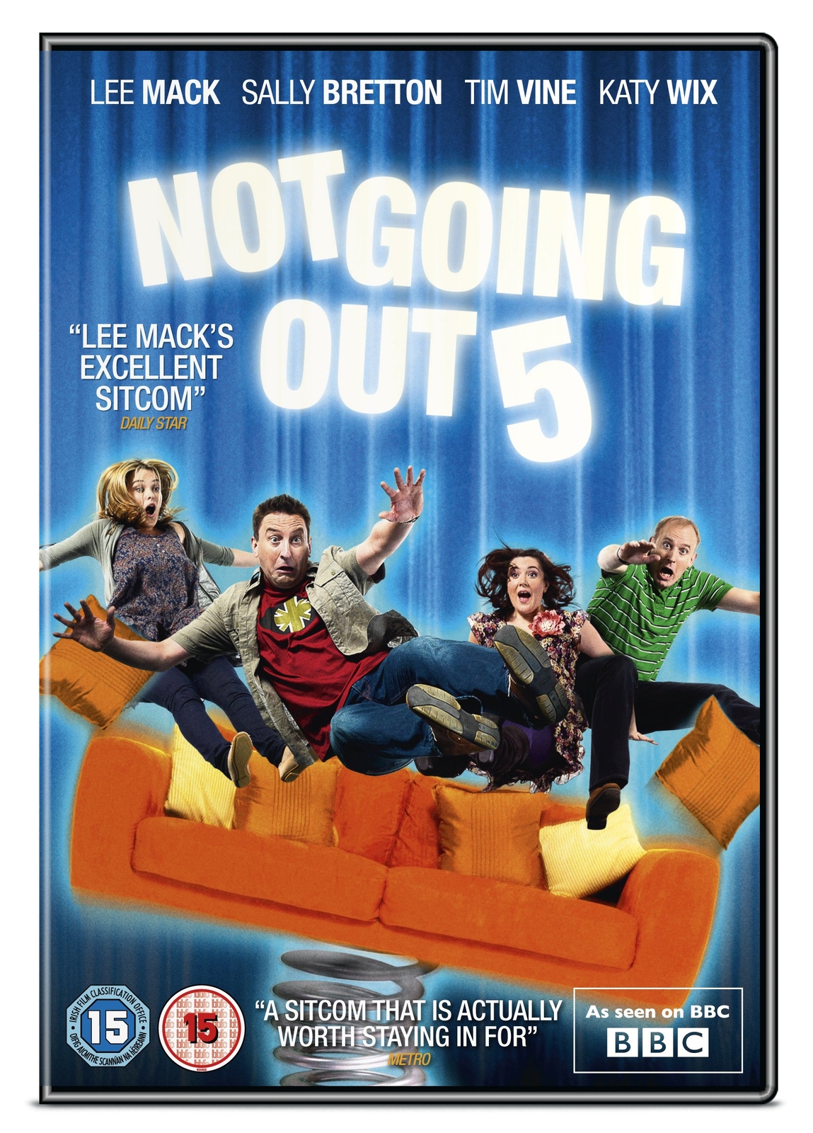 Not Going Out - Series 5 (DVD) Lee Mack Tim Vine Sally Bretton Katy Wix