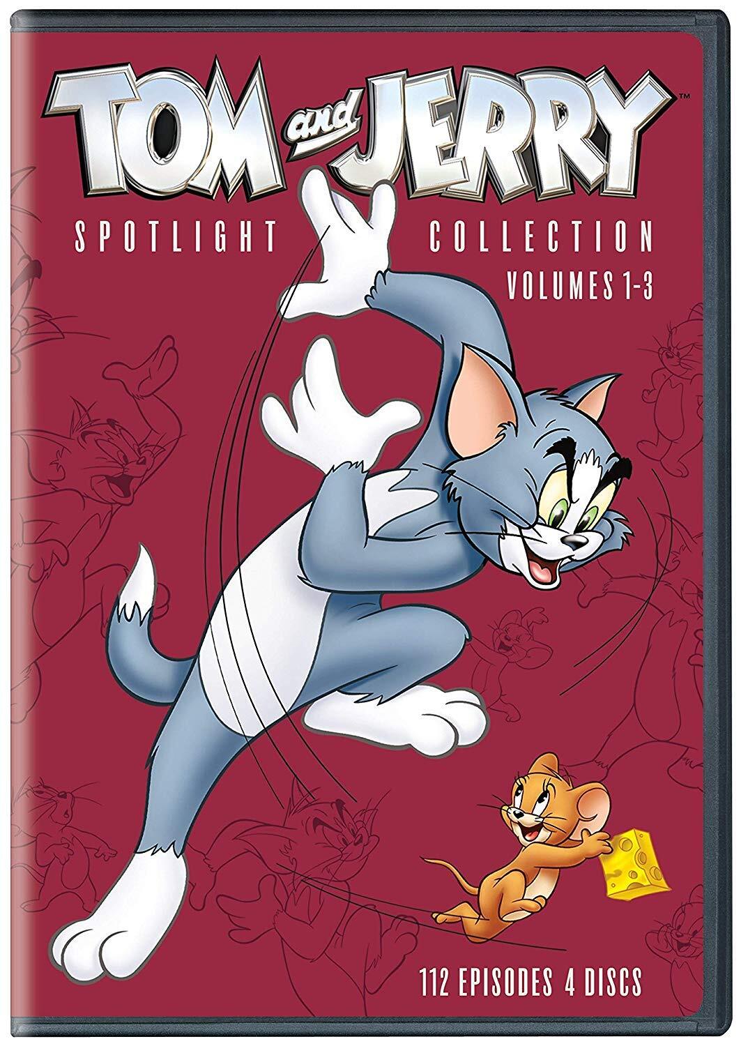 Tom and Jerry Spotlight V1-3 (RPKG/DVD) (DVD) William Hanna Lillian Randolph