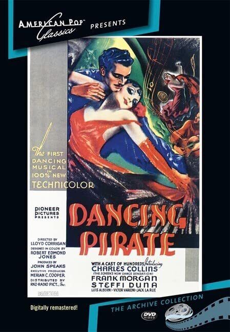 The Dancing Pirate (DVD) Charles Collins Frank Morgan Luis Alberni Rita Hayworth