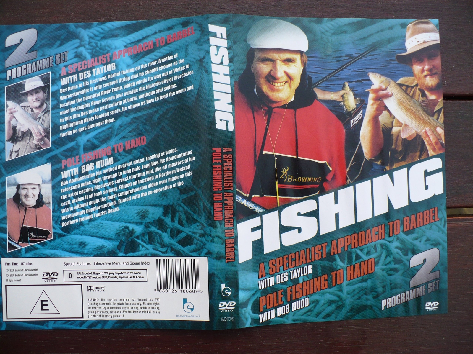 5060126180609 Fishing.A Specialist Approach to Barbel with Des Taylor.Pole (DVD)