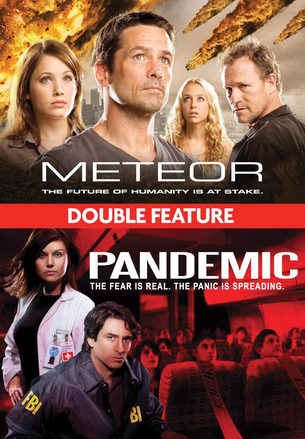 Meteor &#38; Pandemic (DVD) Christopher Llyod Eric Roberts Faye Dunaway