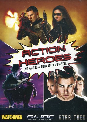 Action Heroes [3 Dvd]: Star Trek + Watchmen + G. I. Joe La Nascita Dei Cobra