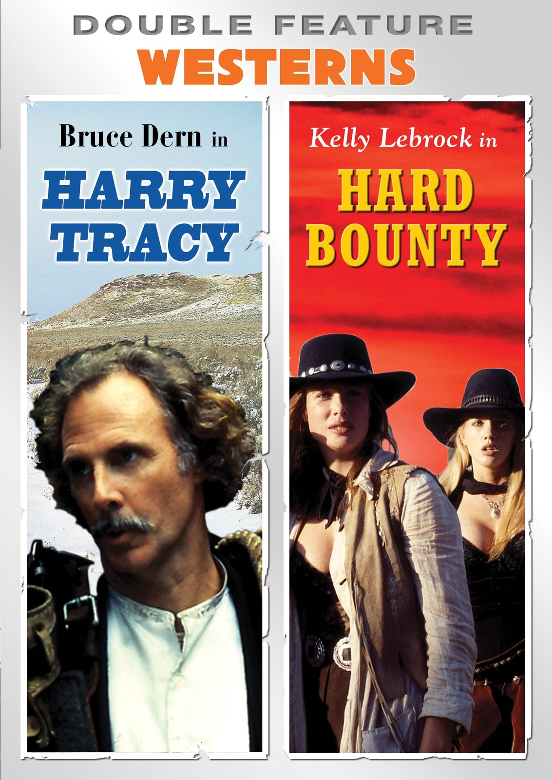 Harry Tracy and Hard Bounty Double Feature Westerns (DVD) Matt McCoy Bruce Dern