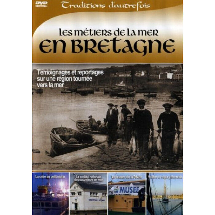 Le Mestieri Della Mare IN Bretagna DVD Nuova