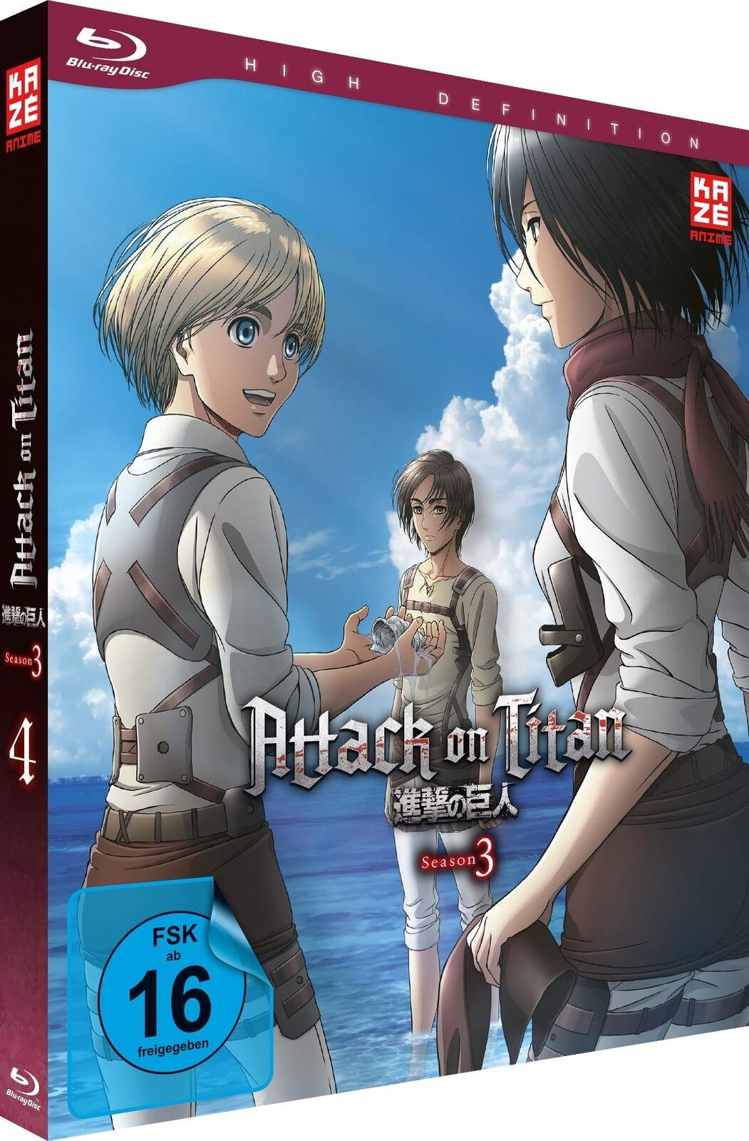 Attack on Titan - Staffel 3 - Vol.4 - (Blu-ray)