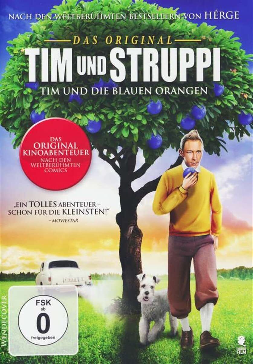Tim und Struppi - Tim und die blauen Orangen (Das Original) (DVD) Jean Bouise