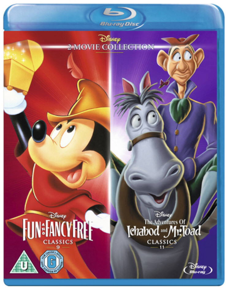 Fun and Fancy Free/The Adventures of Ichabod and Mr. Toad (Blu-ray) Edgar Bergen
