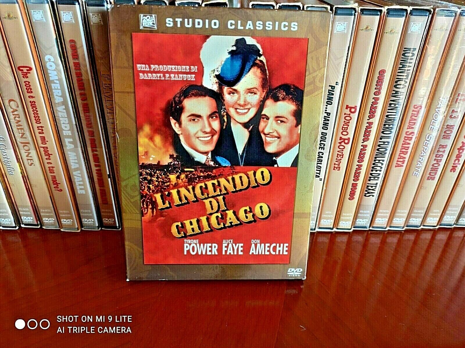 Dvd   L'INCENDIO DI CHICAGO   Henry King  Tyrone Power    *****NUOVO