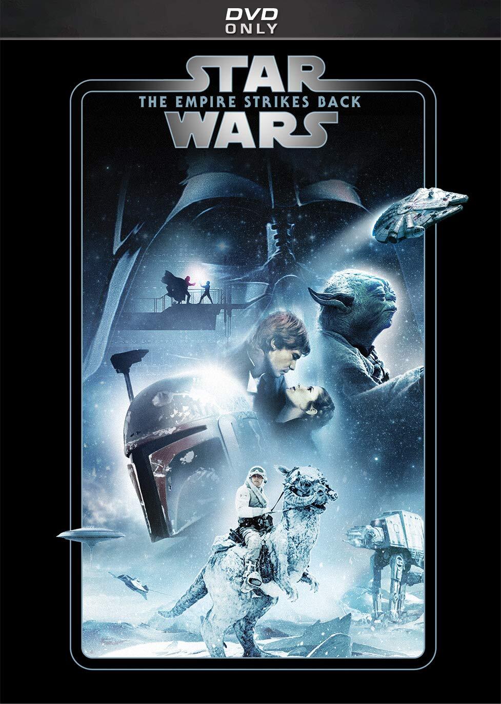 Star Wars: The Empire Strikes Back (DVD) Mark Hamill Harrison Ford Carrie Fisher