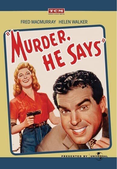 Murder, He Says (DVD) Fred MacMurray Helen Walker Jean Heather Porter Hall