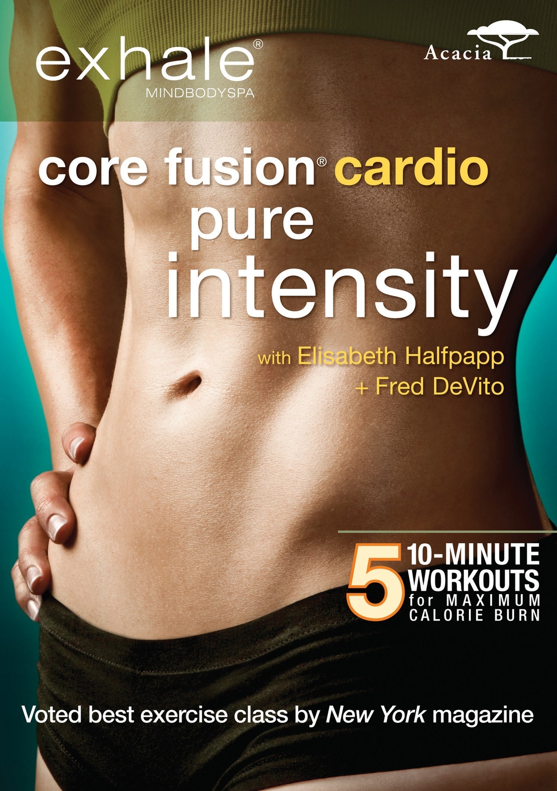 EXHALE: CORE FUSION CARDIO - PURE INTENSITY (DVD) Fred DeVito Elisabeth Halfpapp