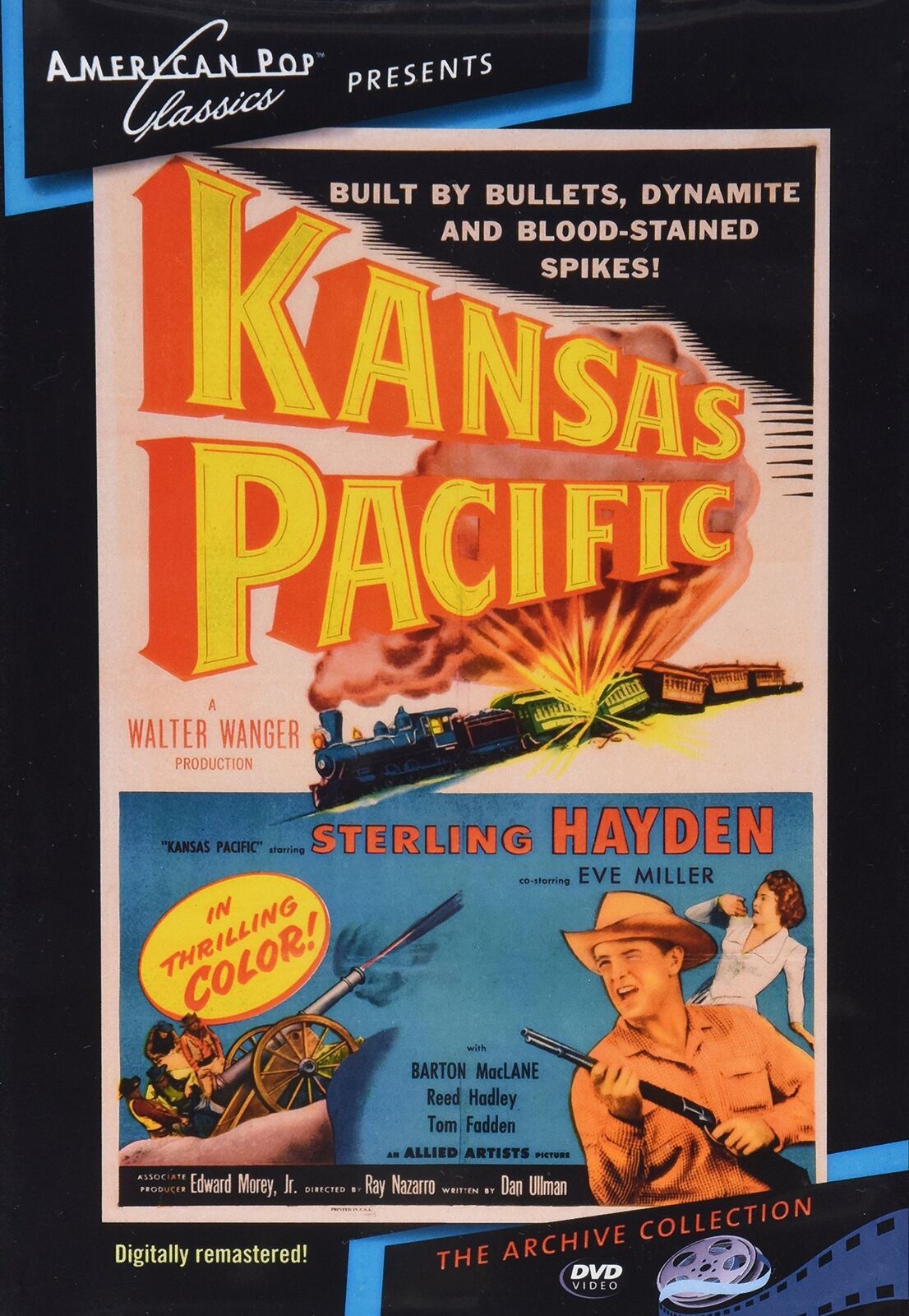 Kansas Pacific (DVD) Eve Miller Sterling Hayden
