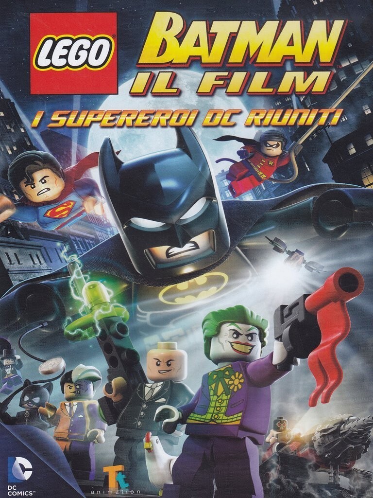 Dvd LEGO BATMAN IL FILM I SUPER EROI DC RIUNITI THE MOVIE nuovo sigillato