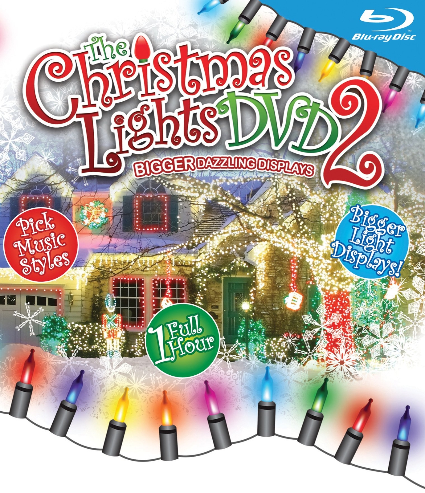 Christmas Lights 2: Bigger Dazzling Displays (Blu-ray) Various