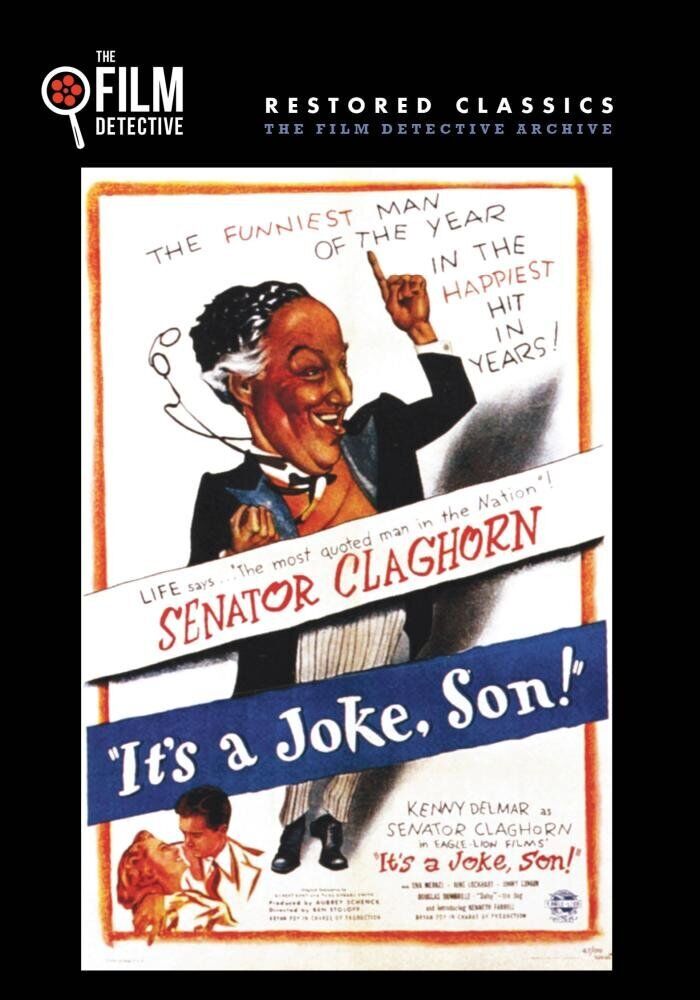 It's a Joke Son (The Film Detective Restored Version) (DVD) Kenny Delmar