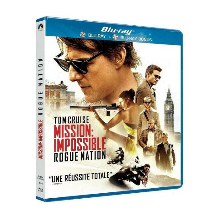 Missione: Impossible Rogue Nation Blu-Ray + Blu-Ray Bonus Nuova