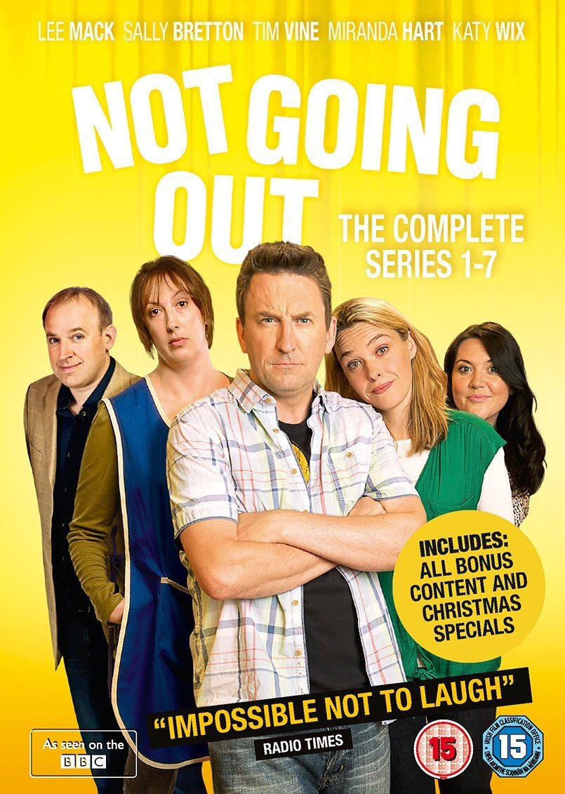 Not Going Out – Series 1-7 (DVD) Lee Mack Tim Vine Miranda Hart
