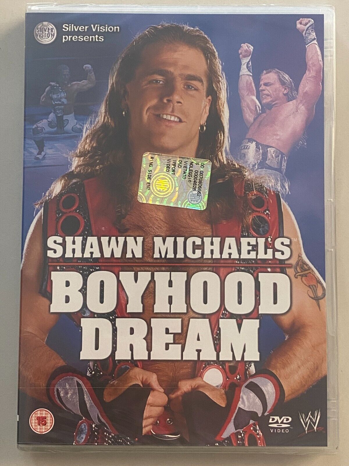 DVD WWE SHAWN MICHAELS BOYHOOD DREAM Silver Vision Original Release NEW & SEALED