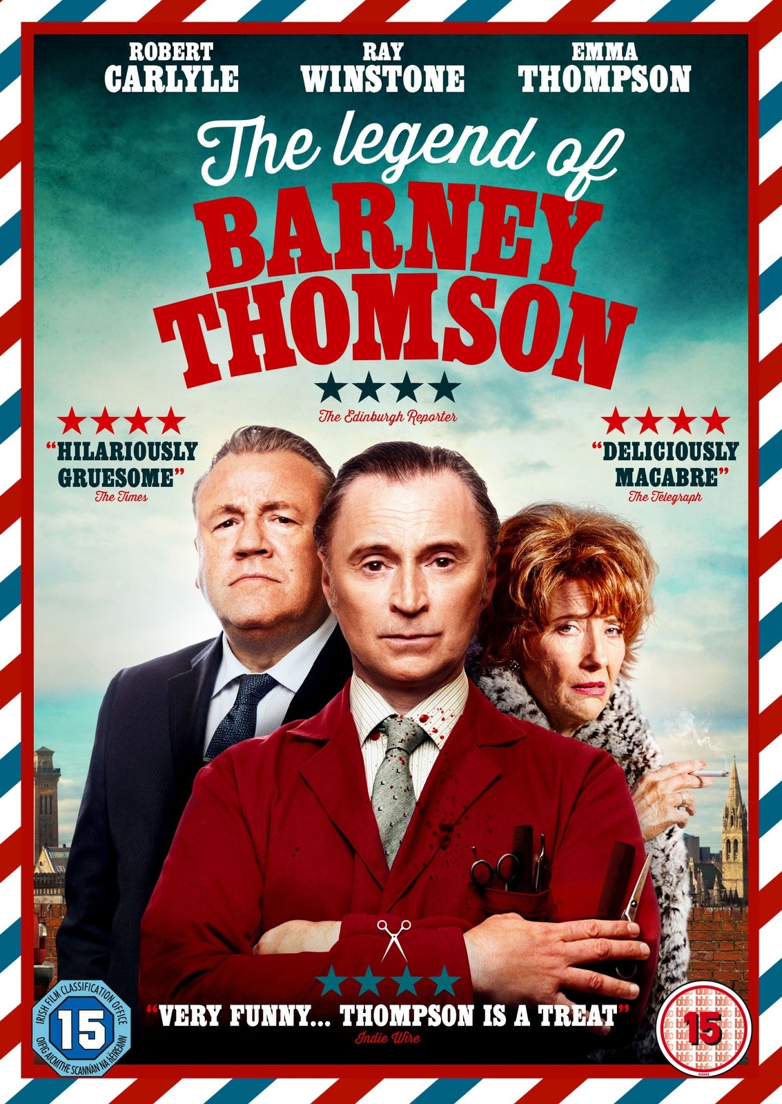 The Legend of Barney Thomson (DVD) Emma Thompson Robert Carlyle Ray Winstone
