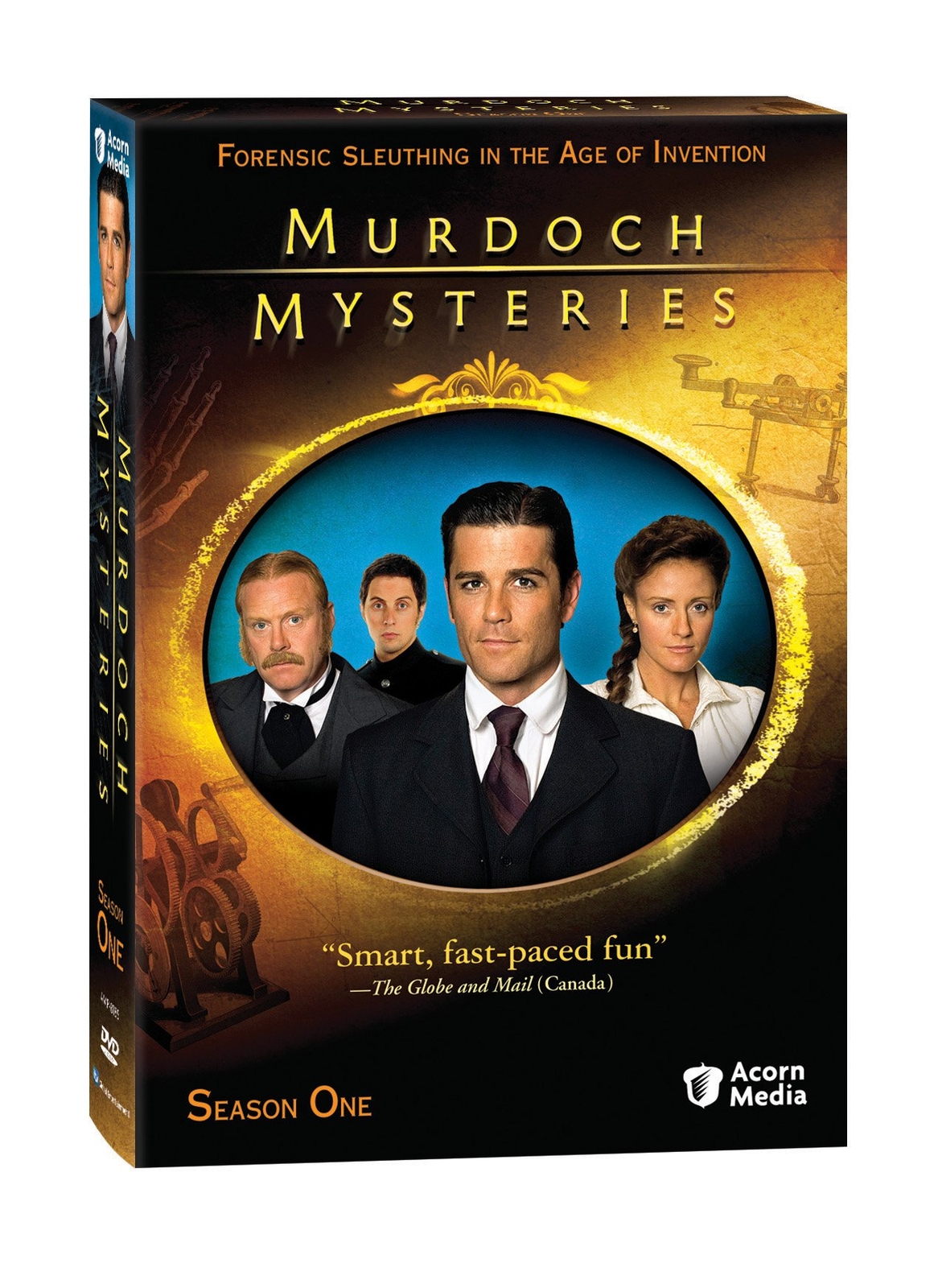 Murdoch Mysteries, Season One (DVD) Yannick Bisson Helene Joy Jonny Harris
