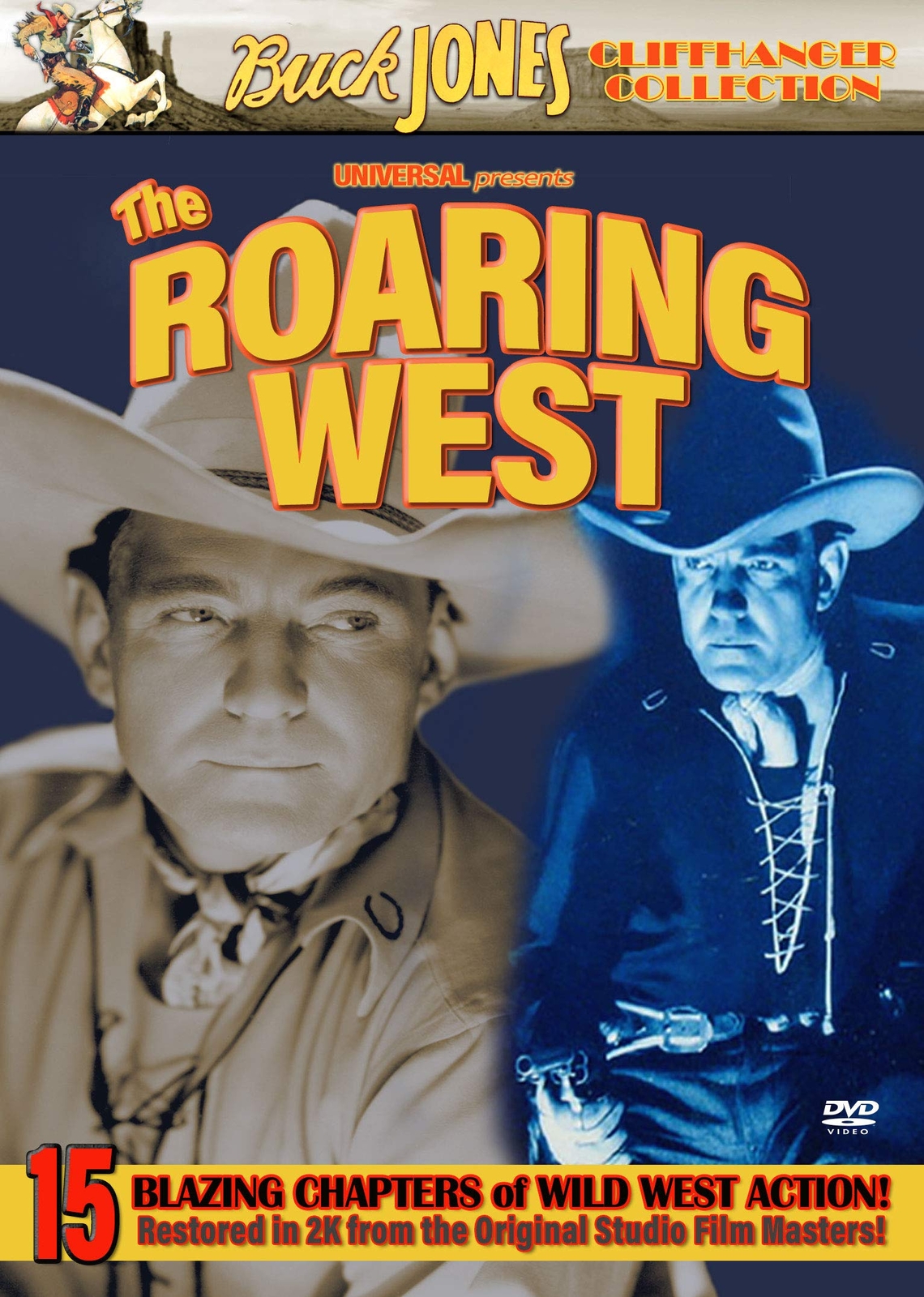 Roaring West, The (DVD) Buck Jones silver Muriel Evans Frank Mcglynn Sr.