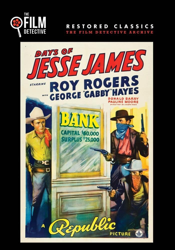 Days of Jesse James (The Film Detective Restored Version) (DVD) Don 'Red' Barry
