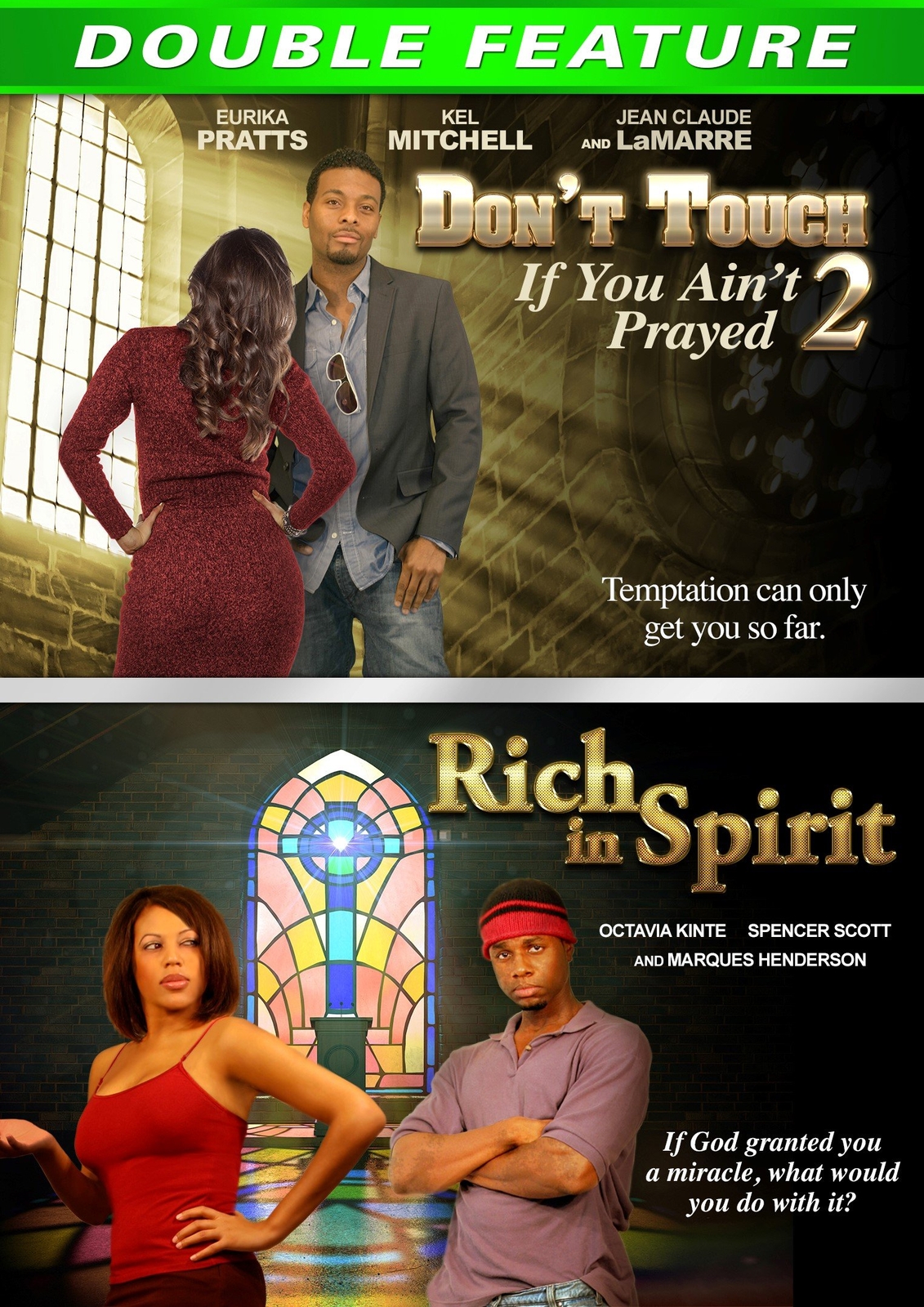 Rich In Spirit & Don't Touch If You Ain't Prayed 2 (Double Feature) (DVD)
