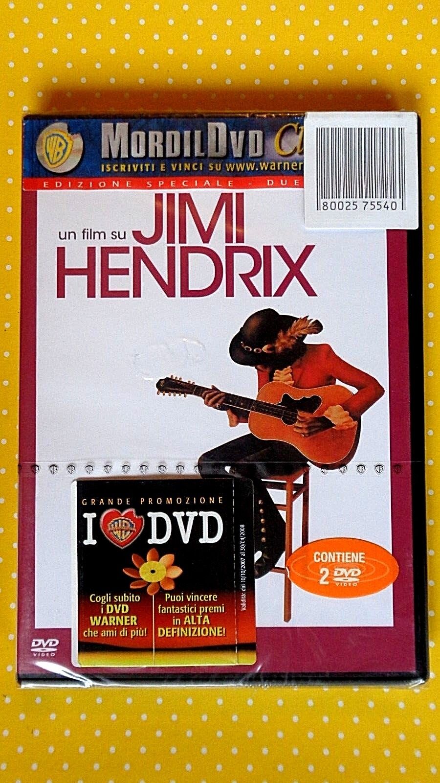 JIMI HENDRIX  -  IL FILM  -  EDIZIONE SPECIALE  -  2 DVD 2007  NUOVO SIGILLATO