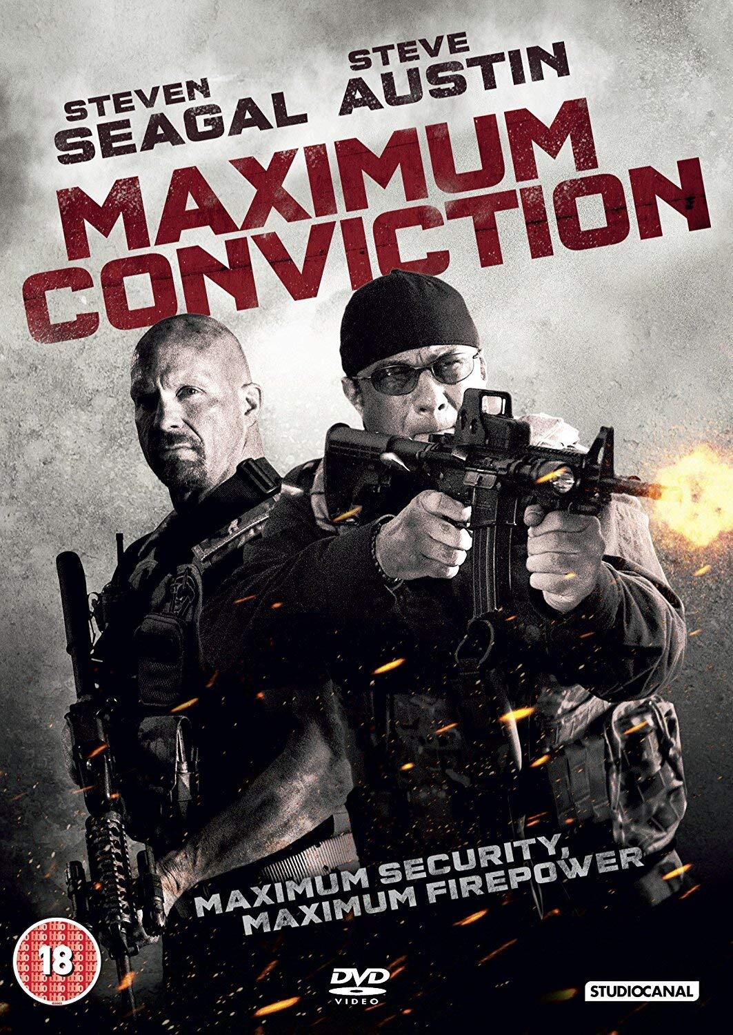 Maximum Conviction (DVD) Steven Seagal Steve Austin Michael ParÄ Ĺ Ian Robison