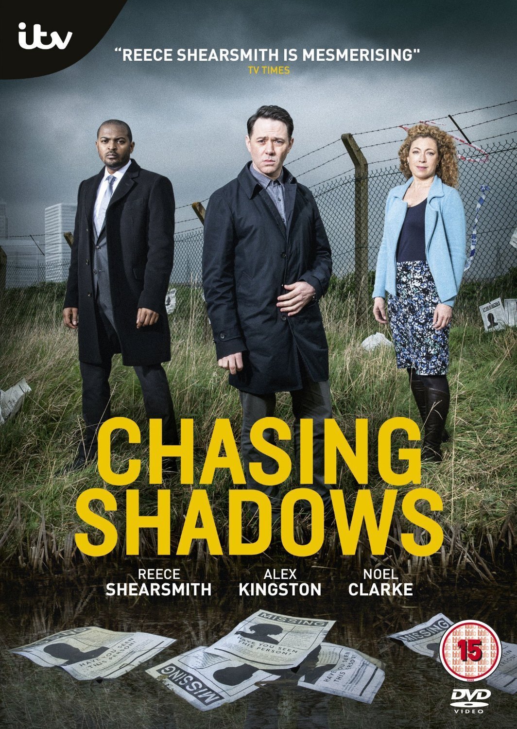 Chasing Shadows (DVD) Reece Shearsmith Alex Kingston Noel Clarke Alfie Field