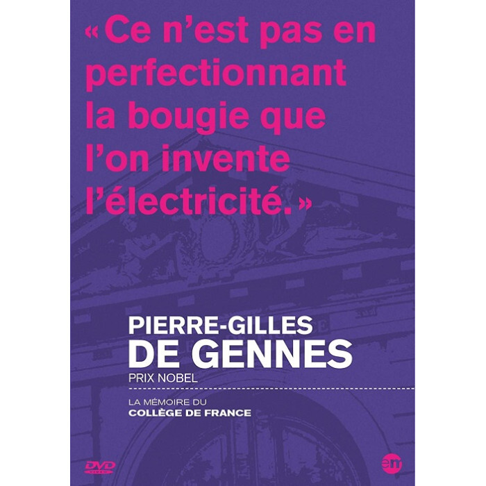 La Memoria Del College De France Pierre-Gilles Di Gennes DVD Nuova