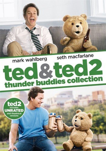 Ted & Ted 2 Unrated Thunder Buddies Collection (DVD) Mark Wahlberg Mila Kunis
