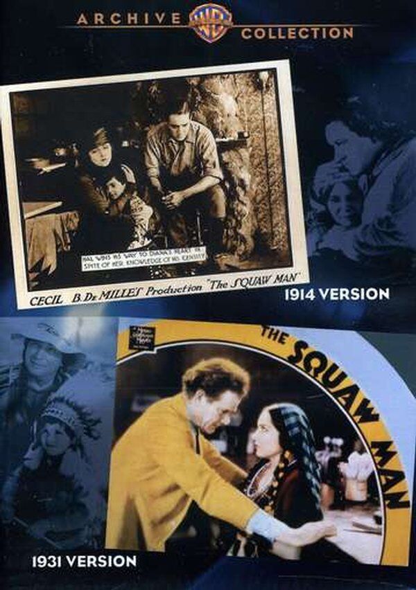 The Squaw Man (1914) & (1931) DVD