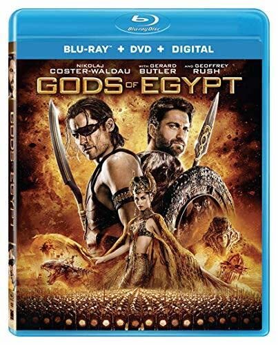 Gods of Egypt (Blu-ray) Nikolaj Coster-Waldau Brenton Thwaites Chadwick Boseman