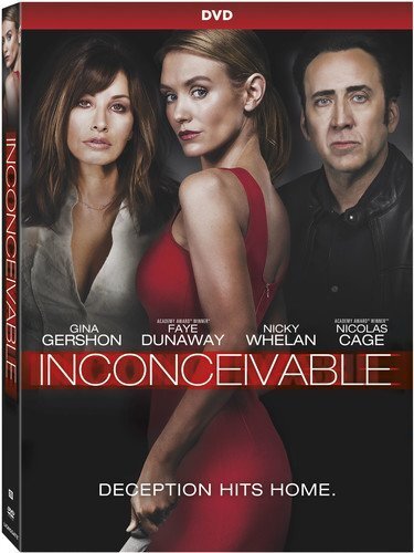 Inconceivable (DVD) Nicolas Cage Faye Dunaway Gina Gershon Nicky Whelan
