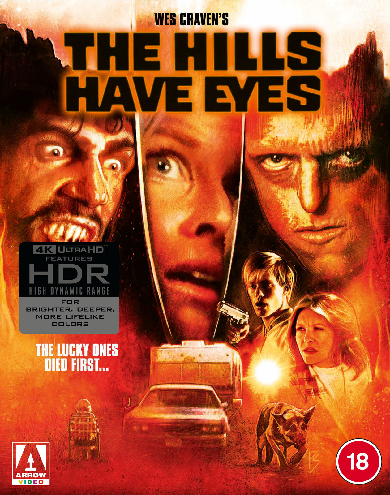 The Hills Have Eyes (4K UHD Blu-ray) John Steadman Michael Berryman Martin Speer