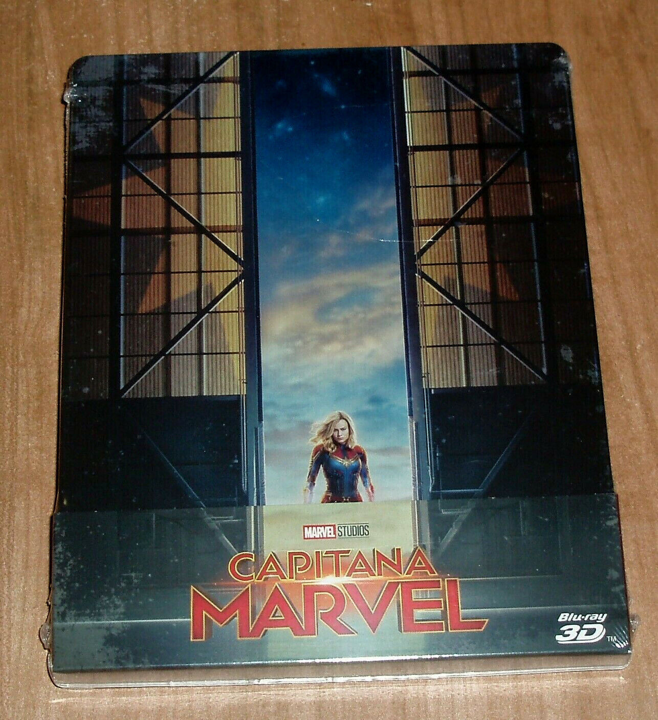 Capitano marvel (Captain marvel) Steelbook Blu-Ray 3D + Blu-Ray Nuovo a-B-C