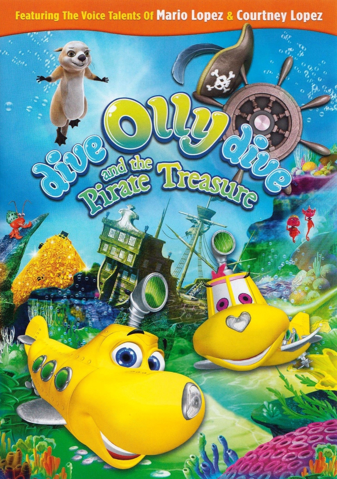 Dive Olly Dive and the Pirate Treasure (DVD) Mario Lopez Courtney Lopez