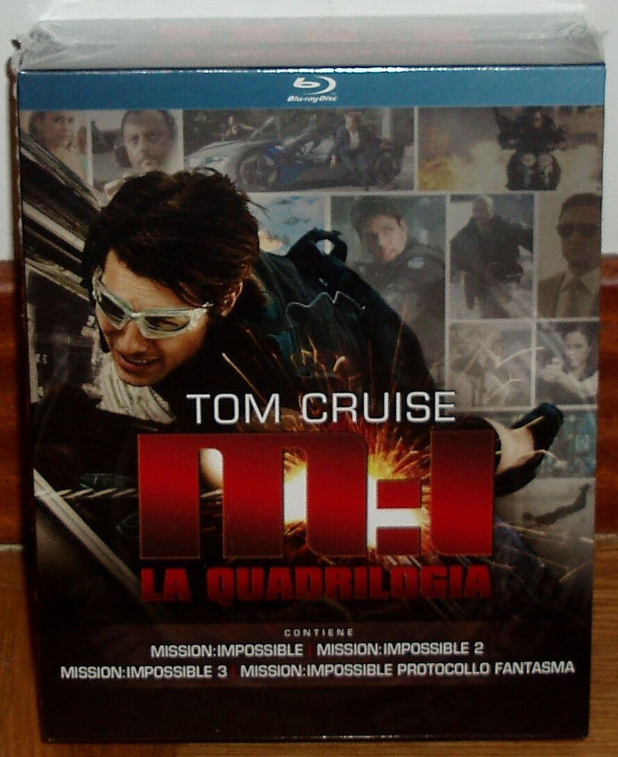 Mission Impossible Quattro 4 Blu-Ray Sigillato Castellano