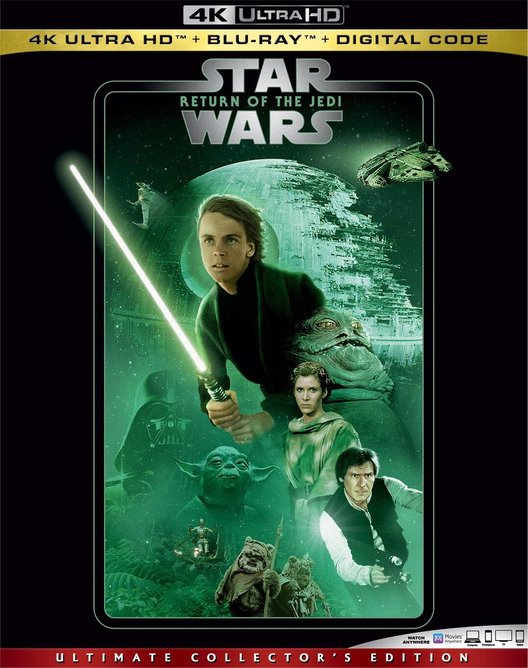 Star Wars: Return of the Jedi (Feature) (4K UHD Blu-ray) Mark Hamill